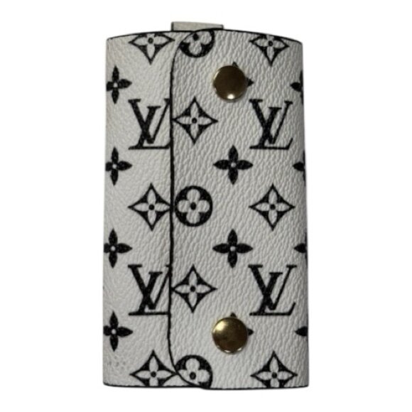 Louis Vuitton Monogram Black and White Key Holder - Picture 1 of 5